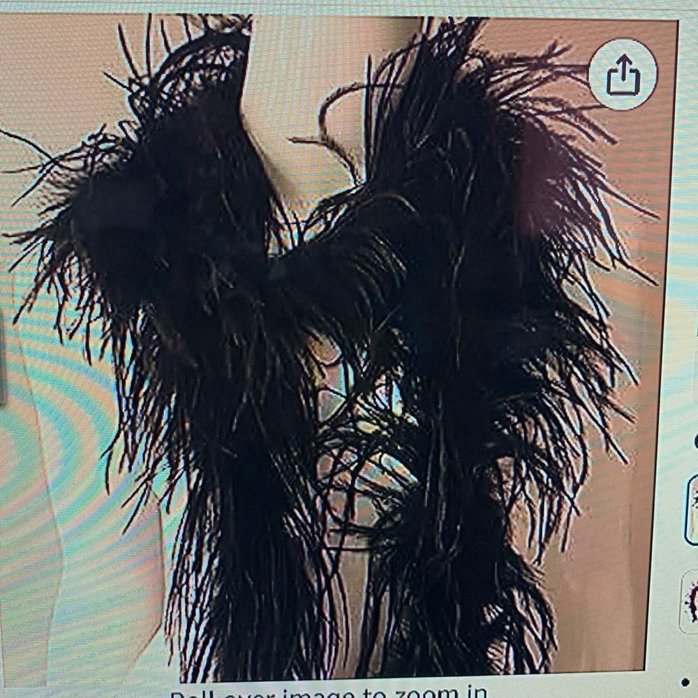 Genuine Ostrich Feather Boa